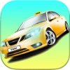 Modern Taxi in City 3D