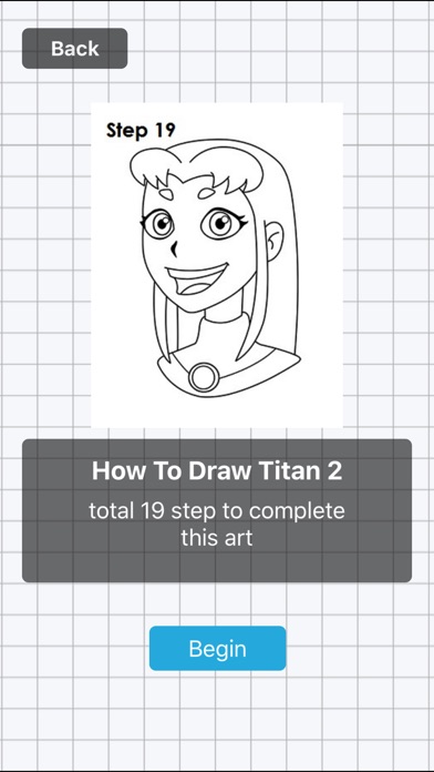 Draw Titans - Step by step screenshot 3