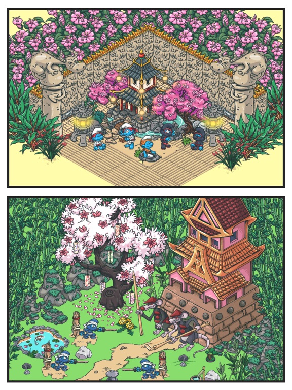 Игра Smurfs' Village