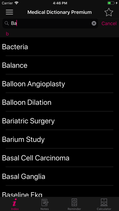 Medical Dictionary Premium screenshot 3