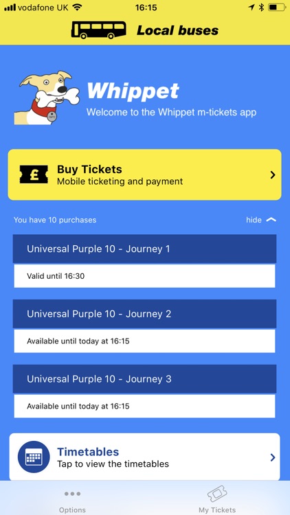 Whippet Bus m-Ticket
