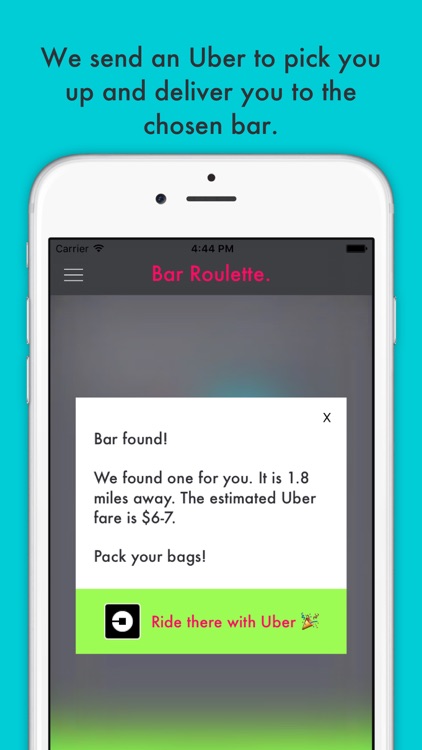 Bar Roulette - go bar hopping