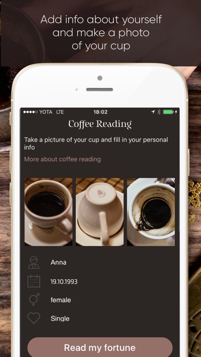 Coffee Reading Fortune Teller screenshot 3
