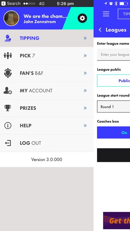 The Game AFL Tipping & Fantasy