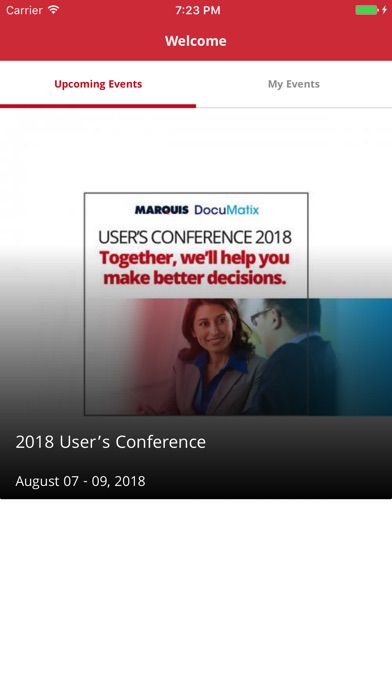 Marquis User’s Conference screenshot 2