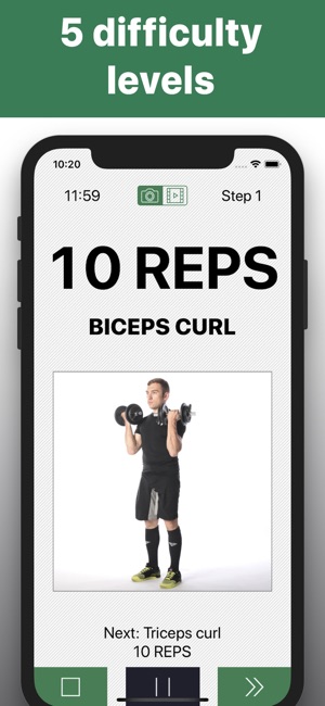 Dumbbell -workout HIIT trainer(圖3)-速報App