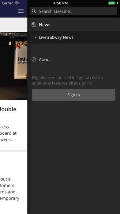 LiveLine Hub screenshot 2