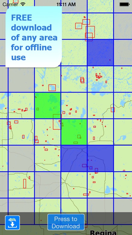 Aqua Map Saskatchewan Lakes HD screenshot-5