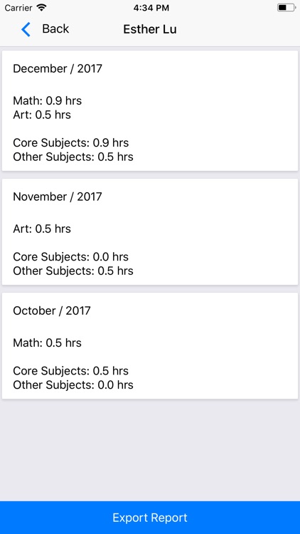 Homeschool Time Tracker screenshot-3