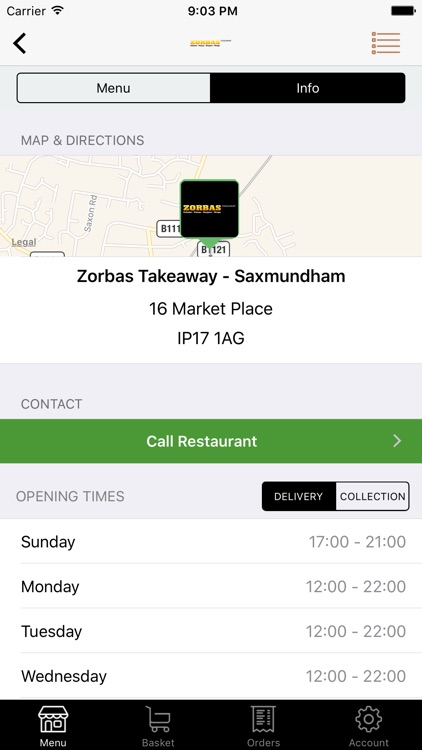 Zorbas Takeaway