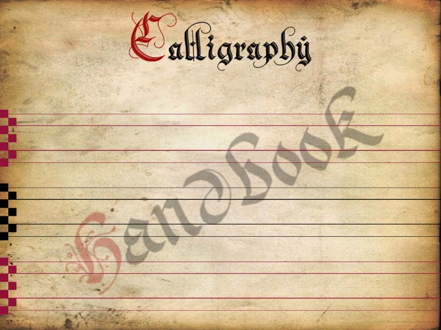 Calligraphy Handbook(圖1)-速報App