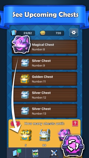 clash royale chest finder