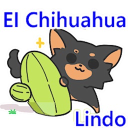 Cute Chihuahua Spanish Sticker