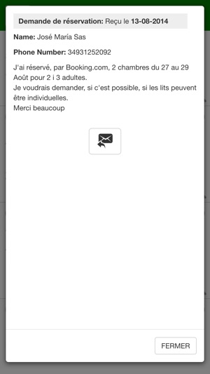 Messages chambresdhotes.org(圖1)-速報App