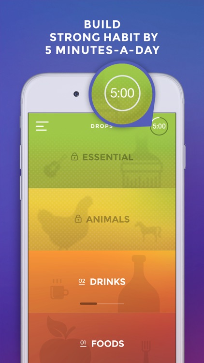 Drops: Learn Korean, Japanese, Chinese language