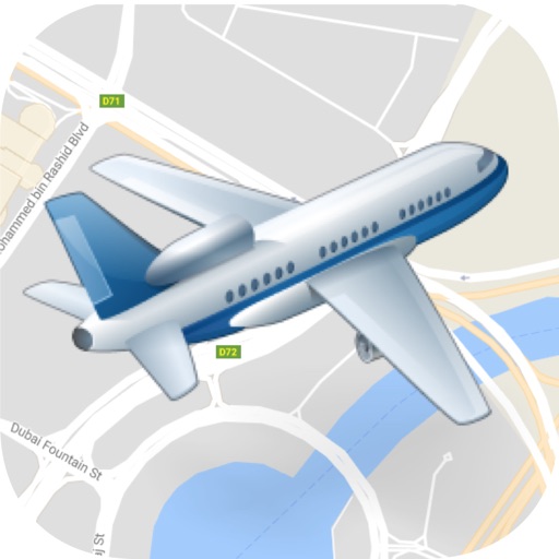 المطار في دبي icon