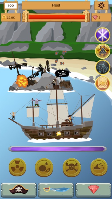 Tap Pirates screenshot 2