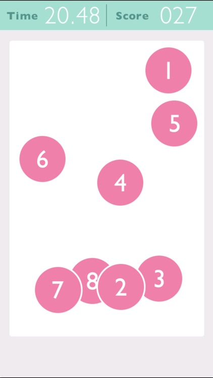 Tap1-2-3 ball puzzle game