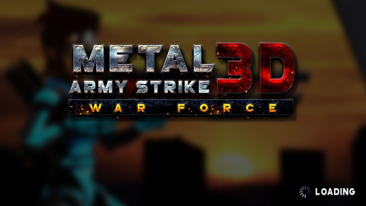 Metal Army Strike 3D War Force screenshot-3