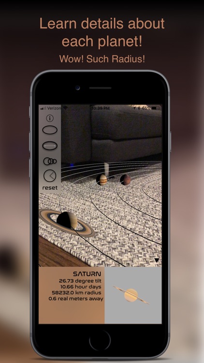 Augmented Reality Solar System