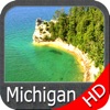 Michigan & Superior Lakes HD GPS Map Navigator