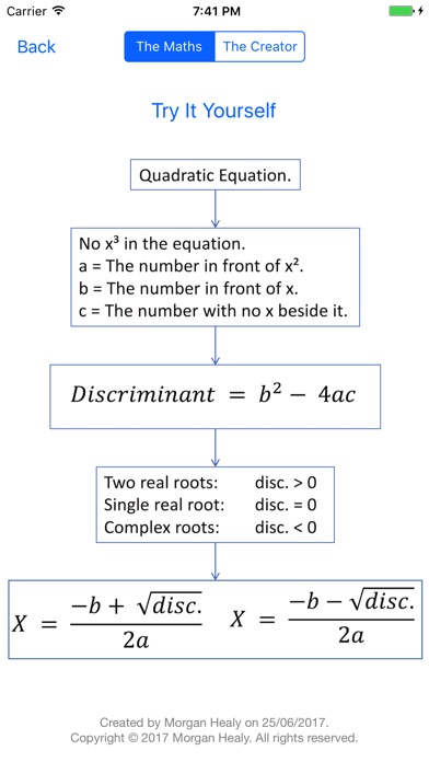 Cubic Equation Root Calculator screenshot 3