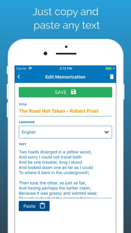 Memorize By Heart: Learn texts screenshot-3