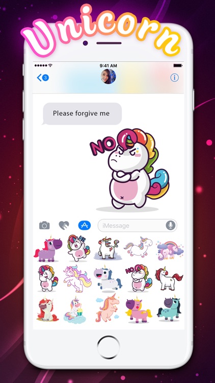 Little Unicorn Stickers Pack