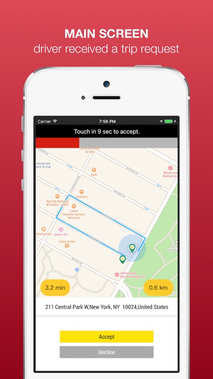 Hire Me - Taxi app for Drivers