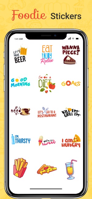 Foodie Stickers Fun(圖2)-速報App