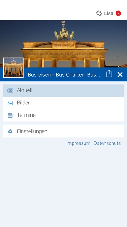 Busreisen - Bus Charter