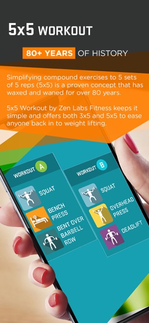 5x5 Workout Pro - Zen Labs(圖2)-速報App