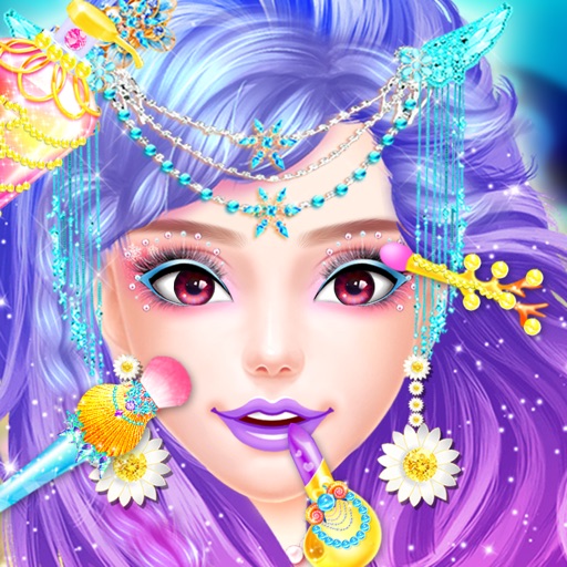 Mermaid Princess Makeup Makeover - Princess Games! Icon