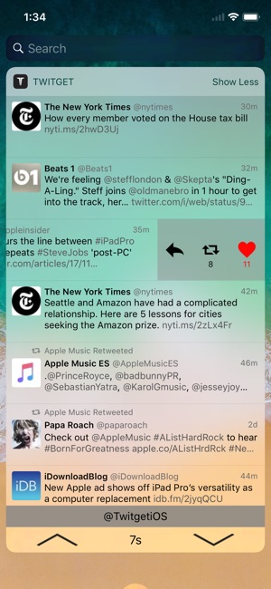 Twitget - Widget for Twitter(圖3)-速報App