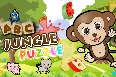 ABC Jungle Puzzle Game - náhled