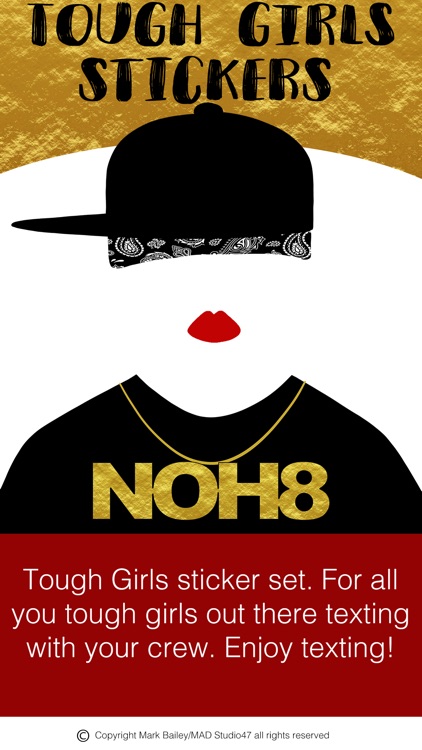 Tough Girls Stickers