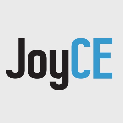 JoyCE - Continuing Ed Tracker iOS App