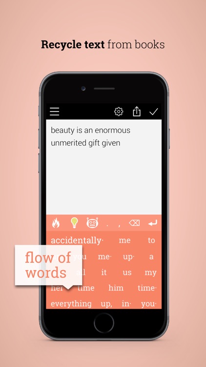 Creative Writer - words ∞ flow