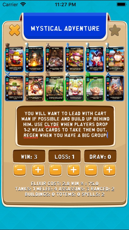 Deck Builder For SP Card Game