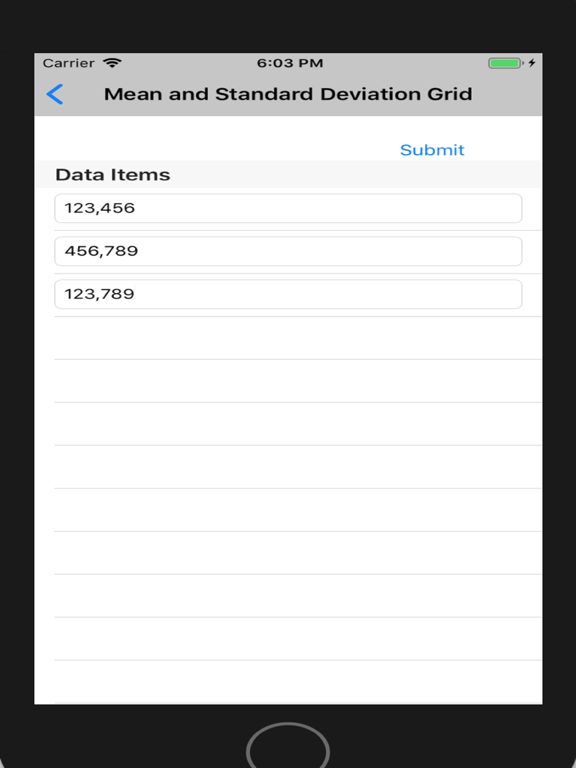 Screenshot #5 pour Mean Stnd Deviation Automated