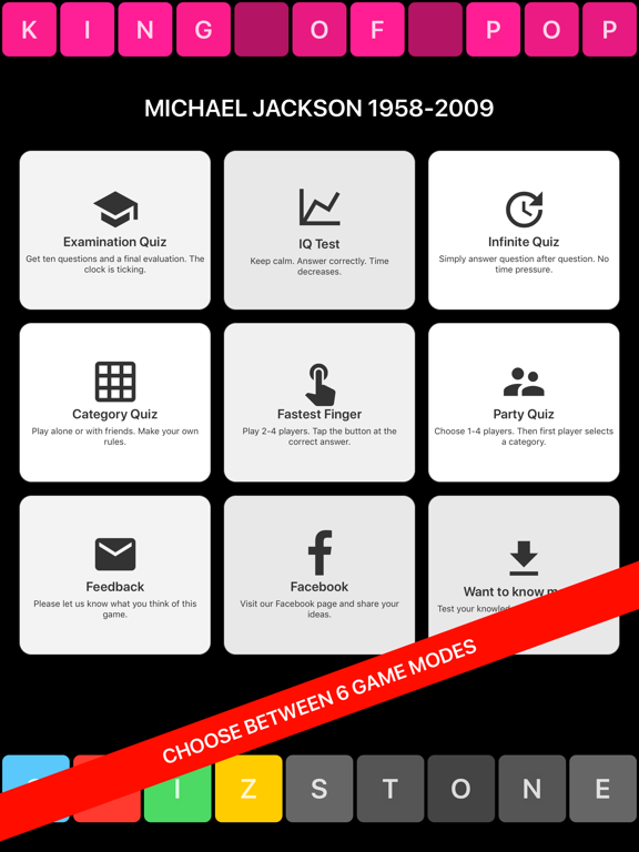 King of Pop - Michael Jackson Edition Music Quiz 1958 – 2009 screenshot