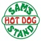 Every burger at Sam's Hot Dog Stand is made with Fresh Never Frozen Beef