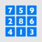 Sudoku Classic Puzzle Game in new style