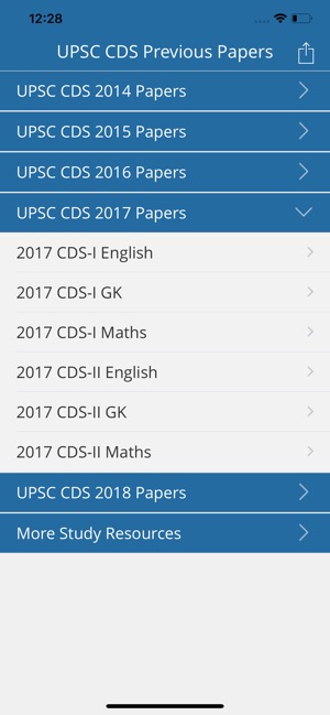 UPSC CDS Previous Papers(圖1)-速報App