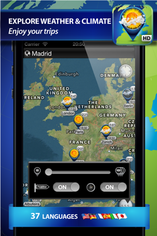 Weather Travel Map screenshot1