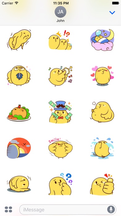 Chickens Emotion Stickers screenshot 4