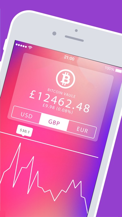 Bitcoin Price Tracker - Simple screenshot 2