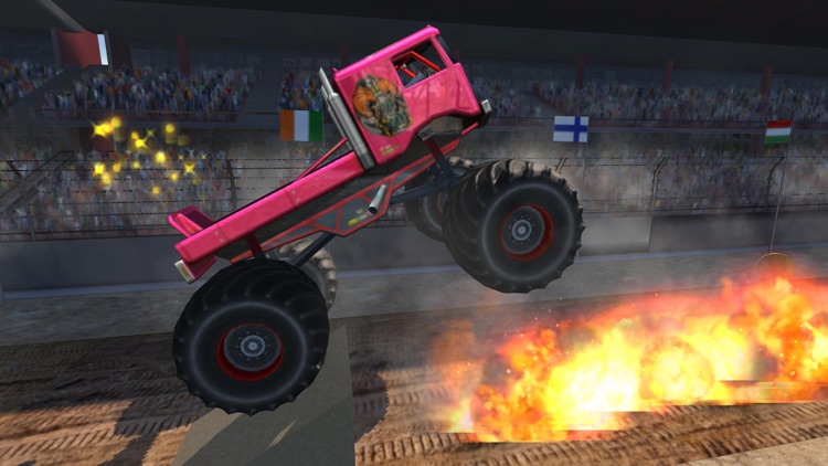 Monster Truck Crushing Power