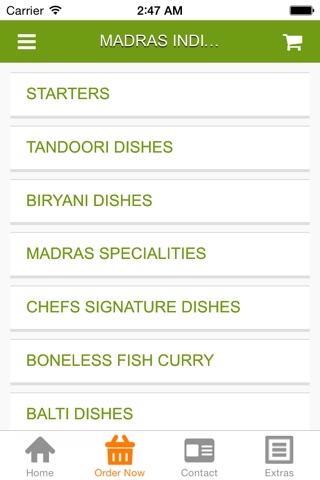 Madras Indian Takeaway screenshot 3