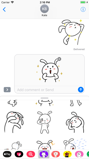 Lily Funny Emotes for Texting(圖2)-速報App